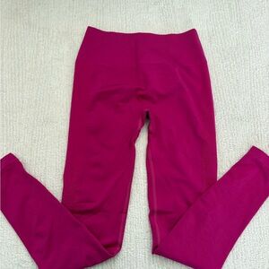 Alphalete Amplify Magenta High-Waist Leggings